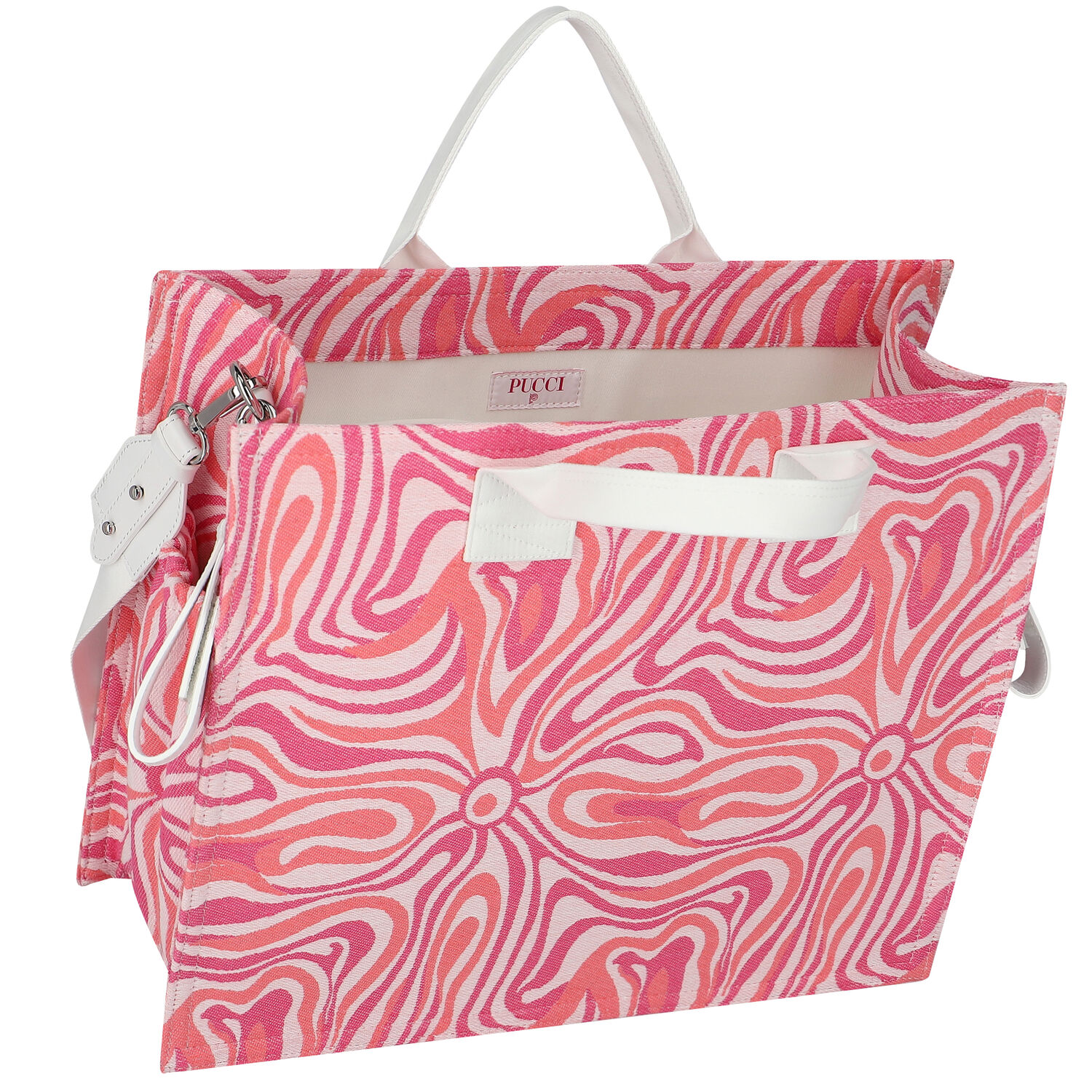 Pink Marmo Baby Changing Bag, 1, hi-res image number null