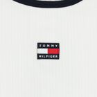 تيشيرت بنات بالشعار باللون الابيض , 2, hi-res