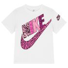 Girls White & Pink T-Shirt, 1, hi-res