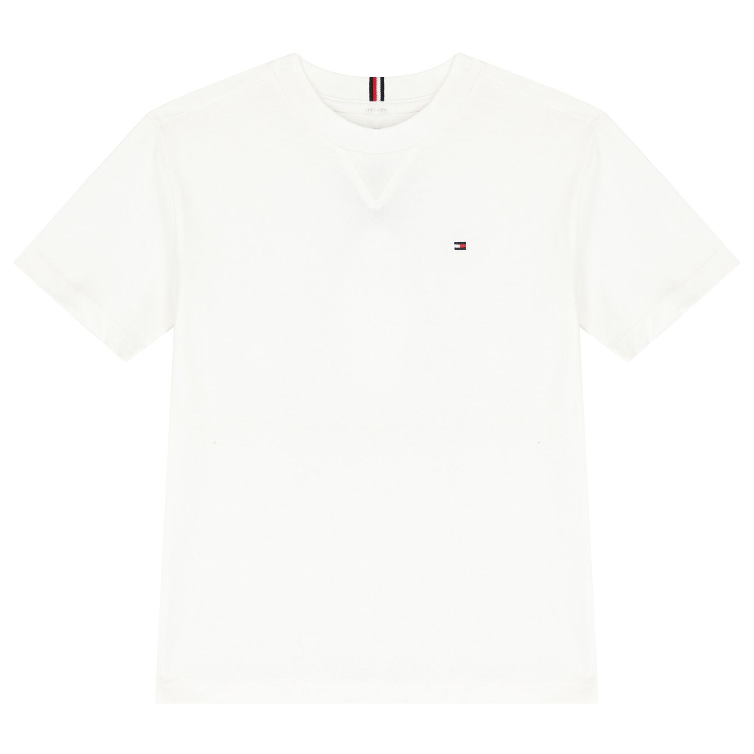 Boys White Logo T-Shirt, 2, hi-res image number null