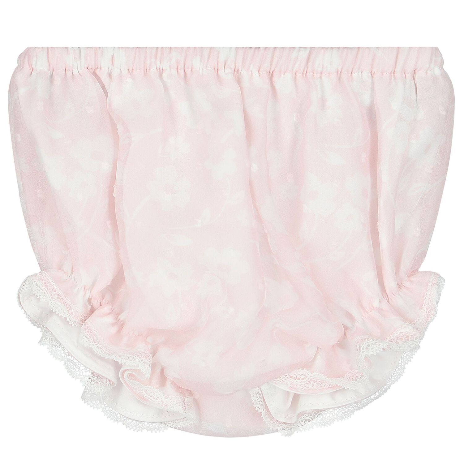 طقم فستان بنات بالزهور باللون الوردى, 1, hi-res