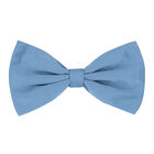 Girls Blue Bow Hairclip, 1, hi-res