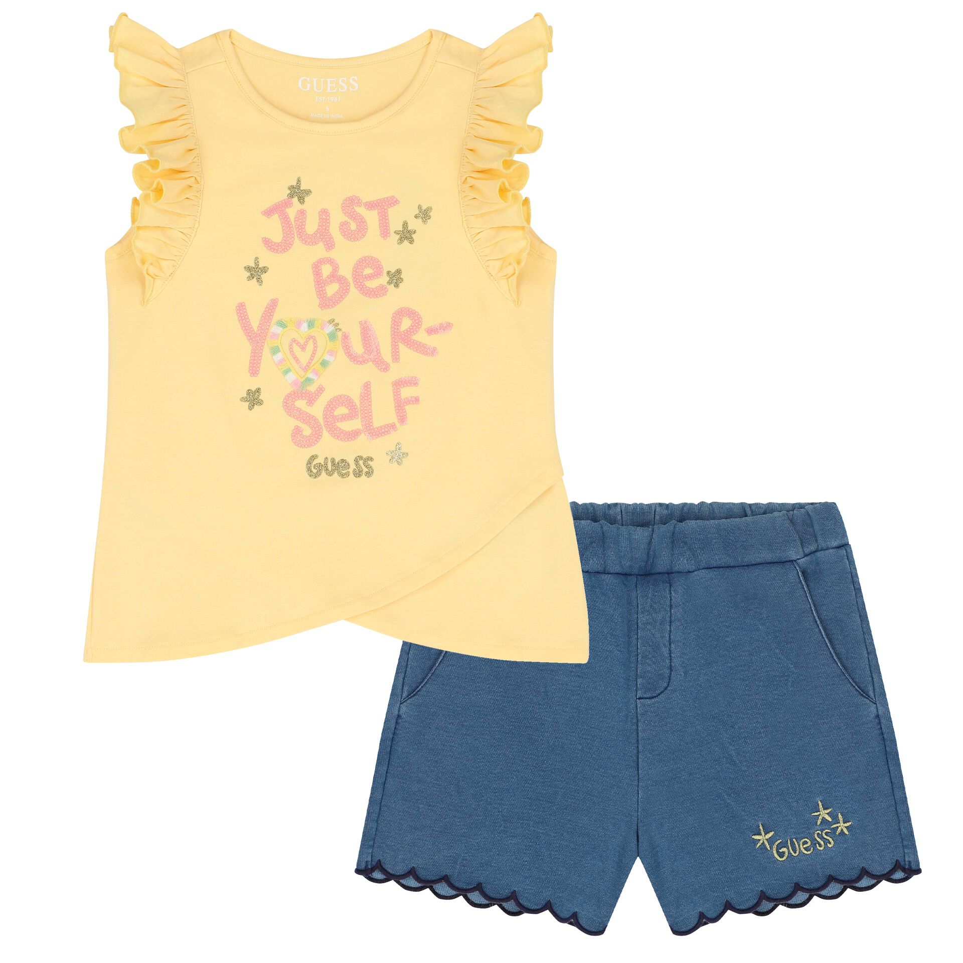 Guess girls shorts deals