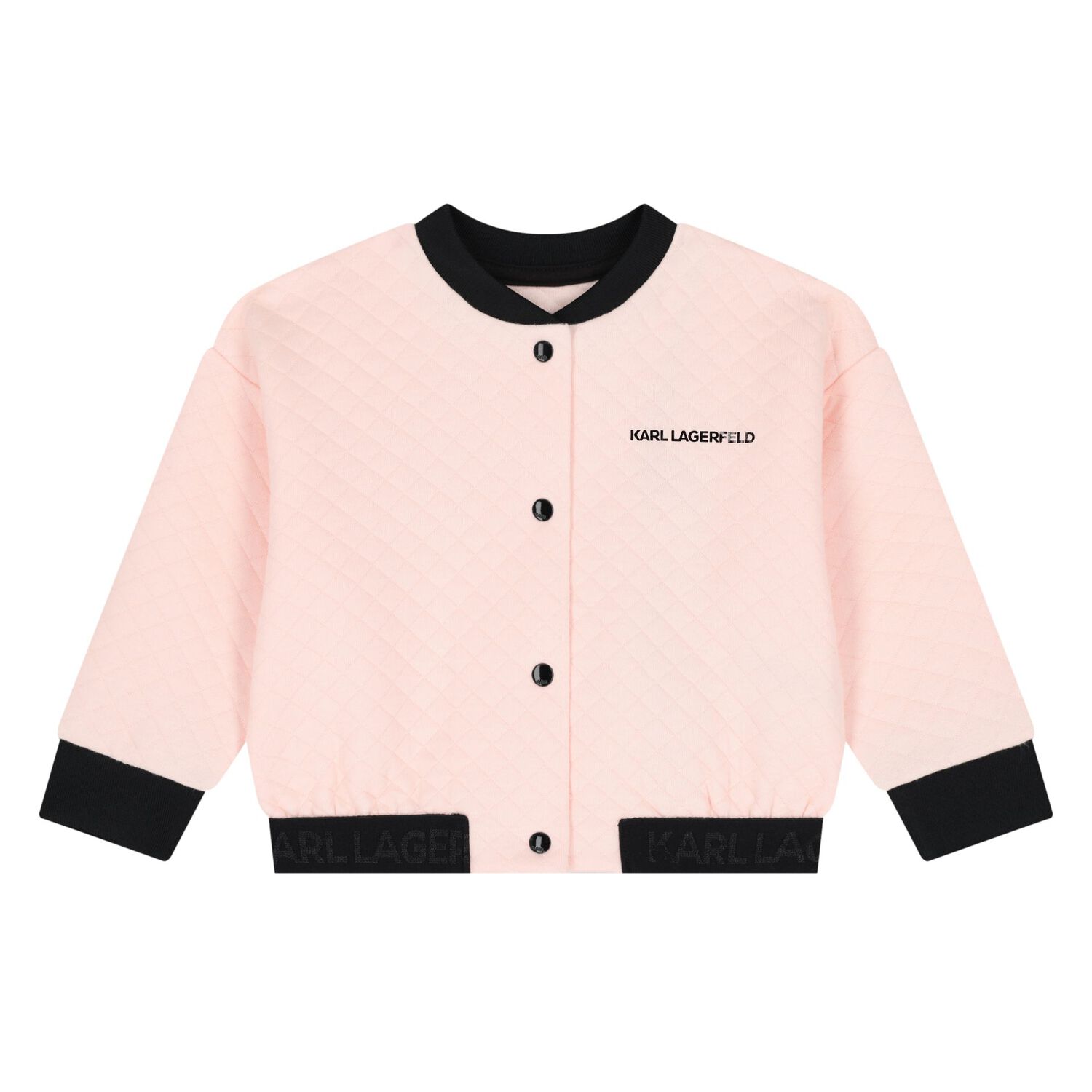 Younger Girls Pink Choupette Tracksuit Set, 1, hi-res