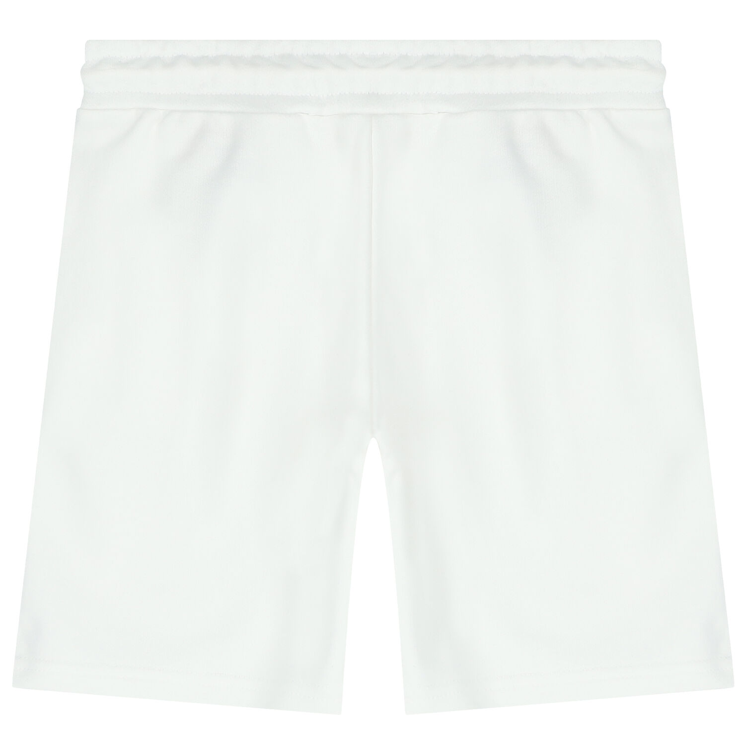 Boys White Logo Shorts, 3, hi-res