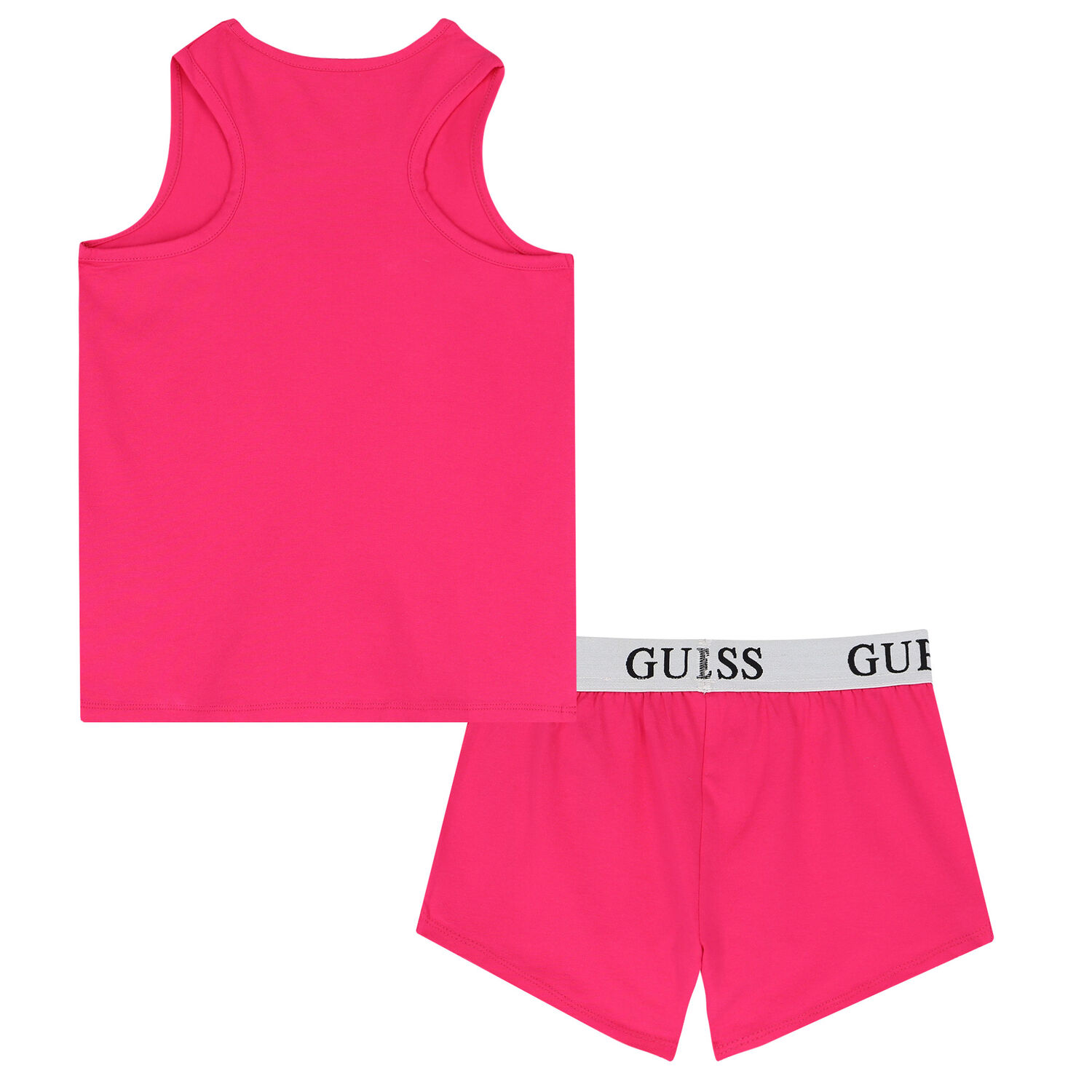 Girls Pink Logo Pyjamas, 2, hi-res image number null