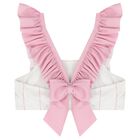 Girls White & Pink Milk Shake Bikini, 3, hi-res