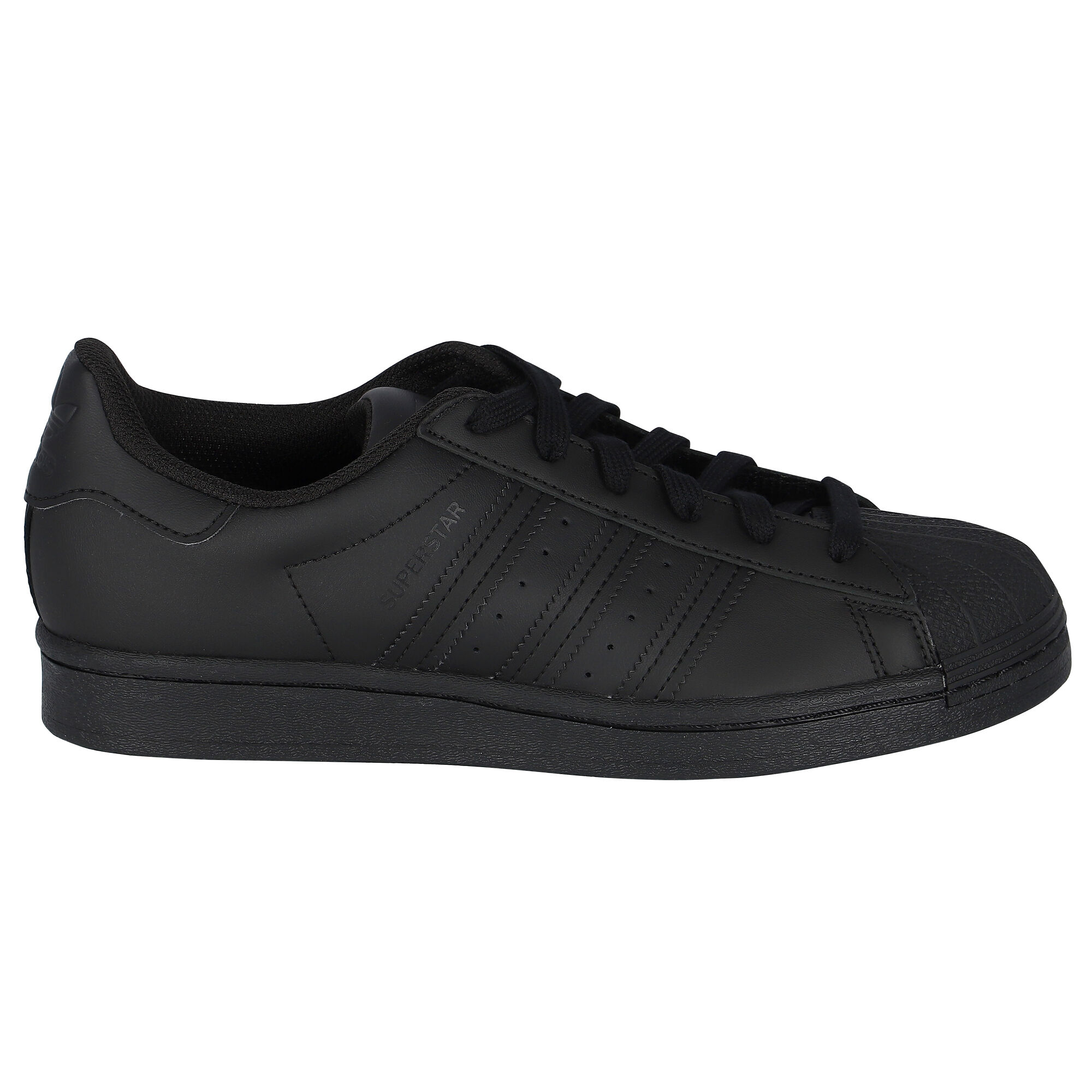 Originals junior superstar foundation trainer black on sale
