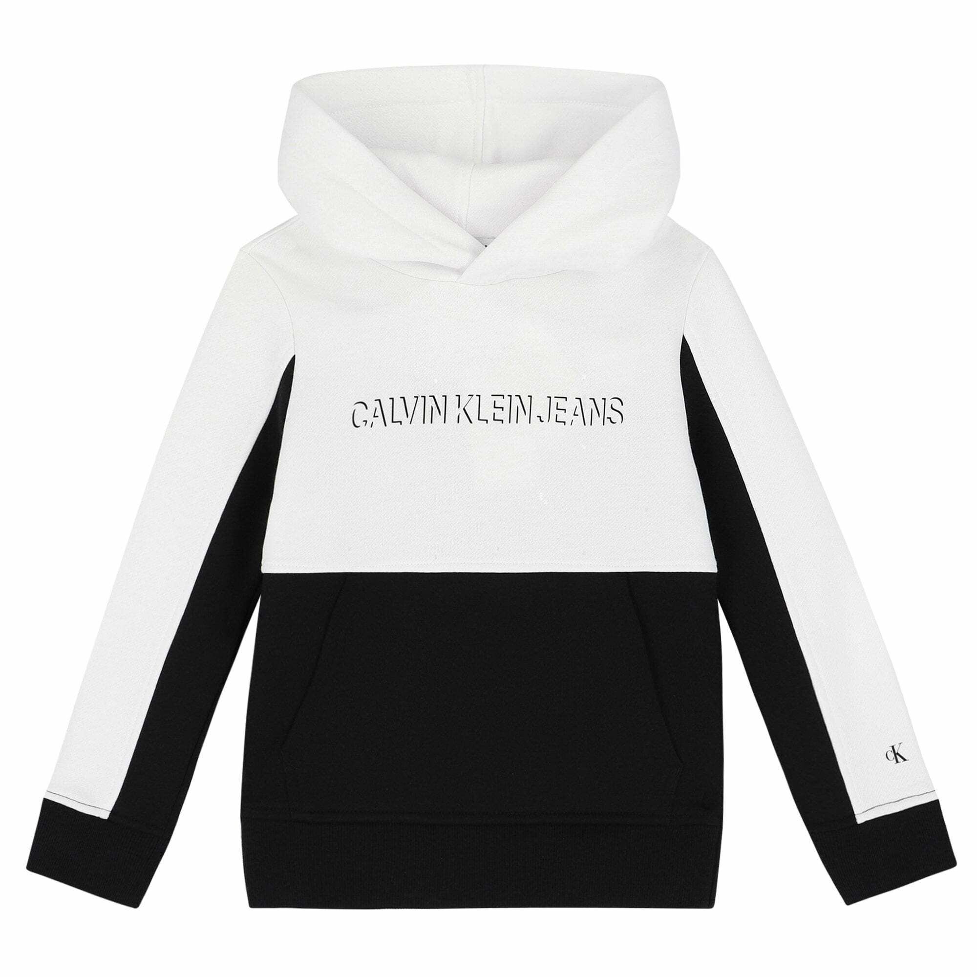 Calvin klein cheap black logo hoodie