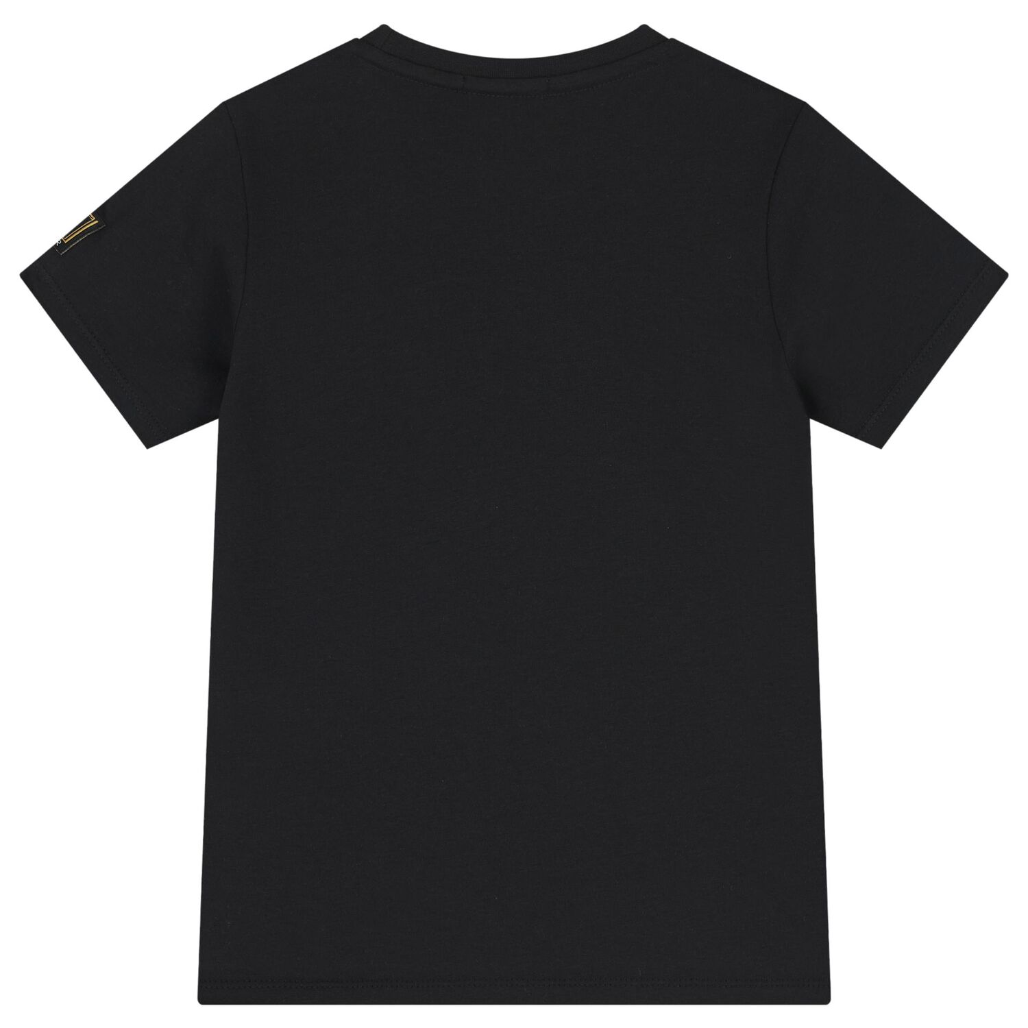 Boys Black Logo T-Shirt, 3, hi-res