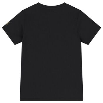 Boys Black Logo T-Shirt