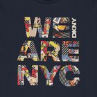 Boys Navy Blue Logo T-Shirt, 2, hi-res