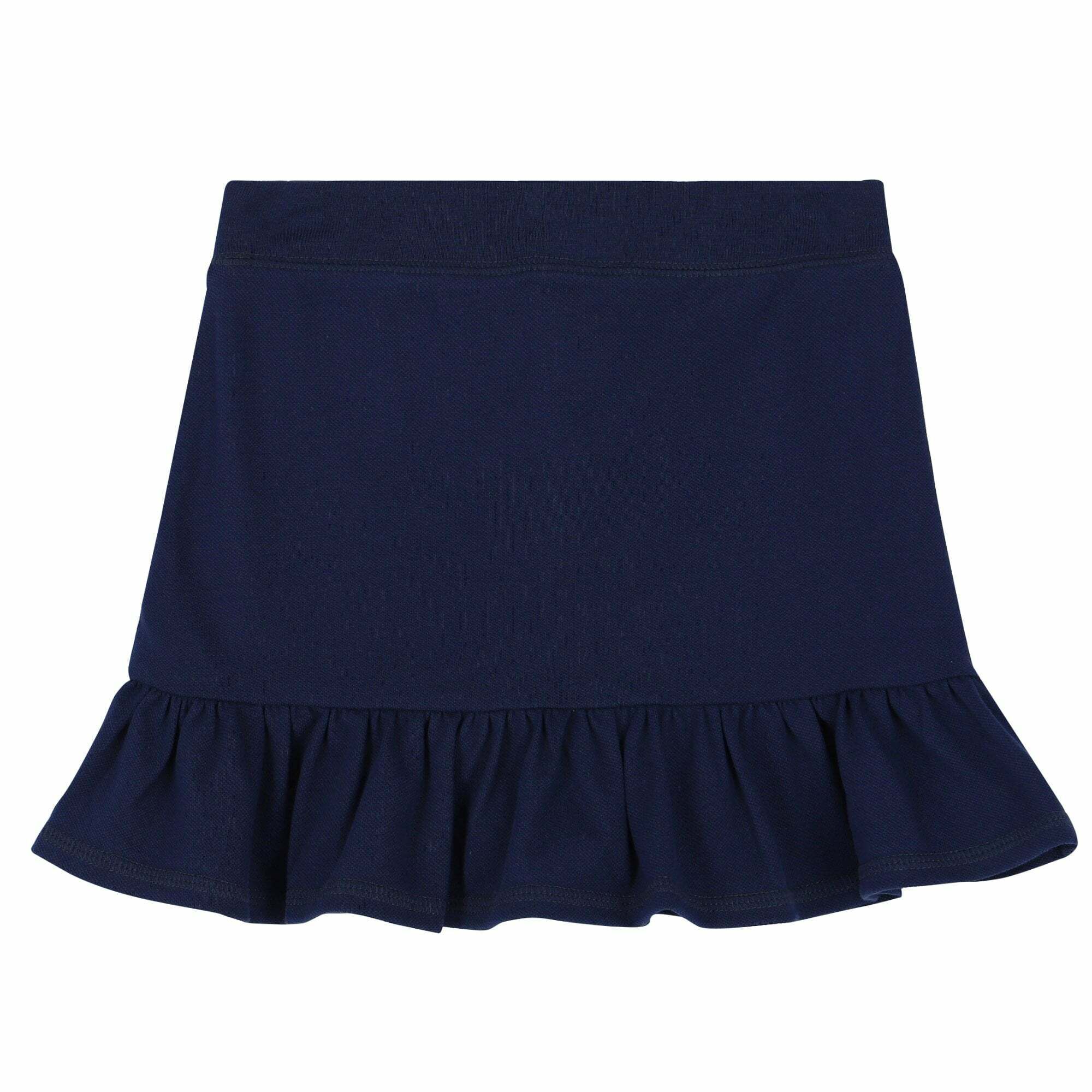Ralph Lauren Girls Navy Logo Skirt Junior Couture UAE