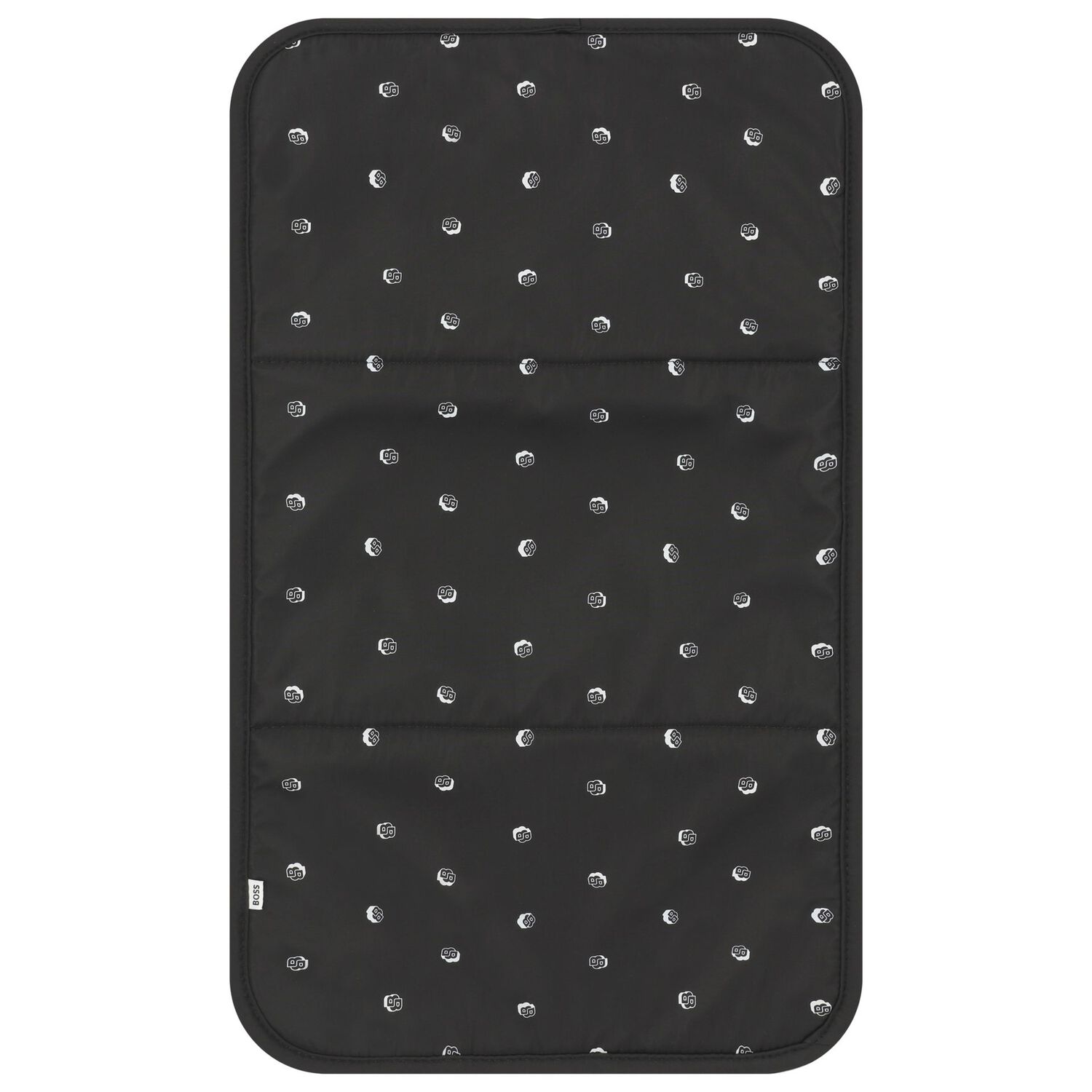 Black Logo Baby Changing Bag, 1, hi-res