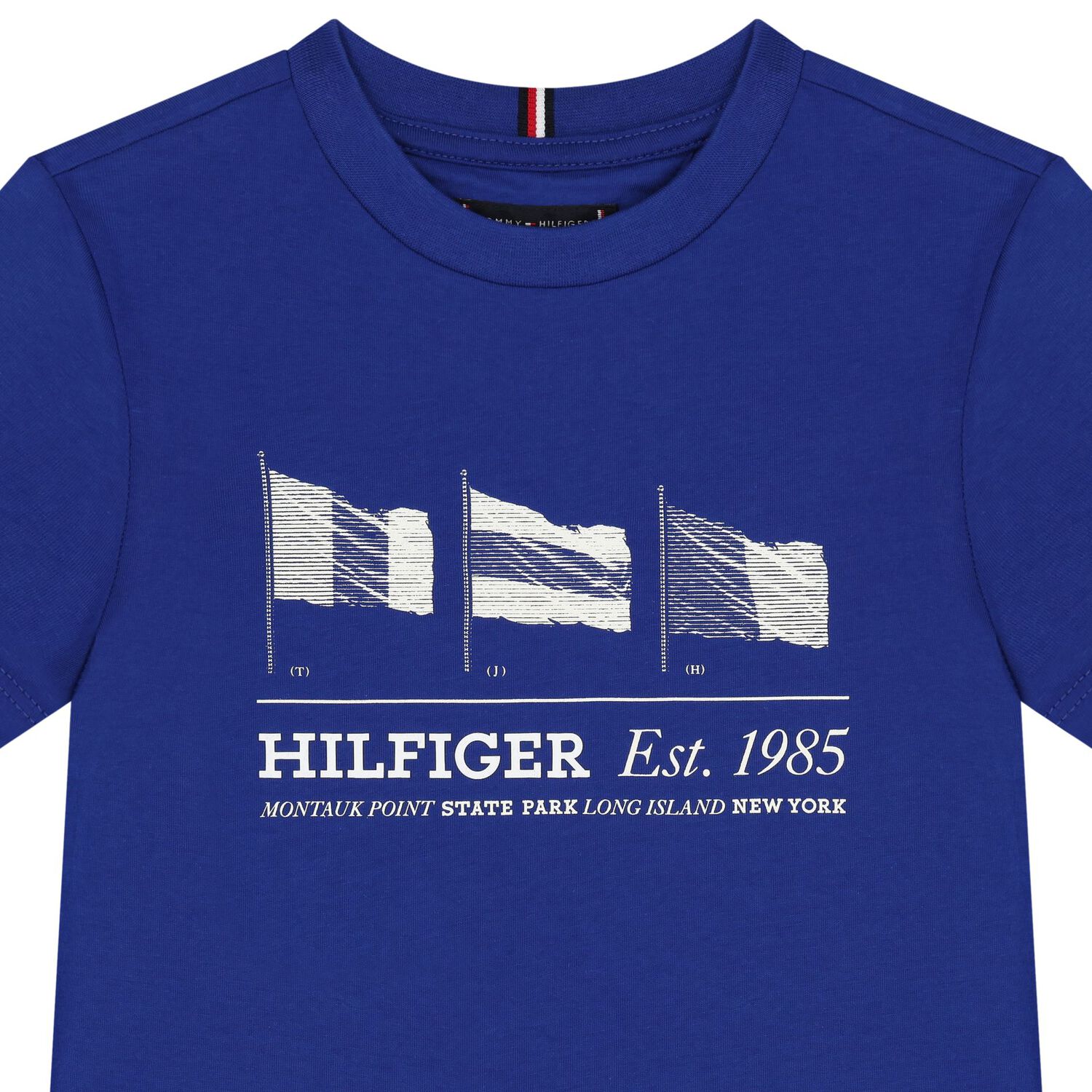 Boys Blue Logo Flag T-Shirt, 1, hi-res image number null