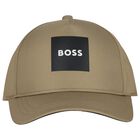 Boys Beige  Logo Cap, 2, hi-res