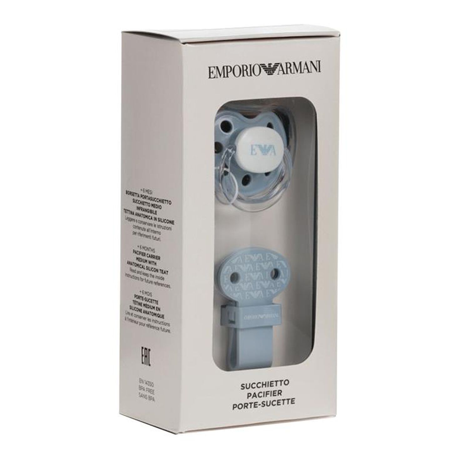 طقم دمية ومشابك للأولاد باللون الأزرق, 4, hi-res