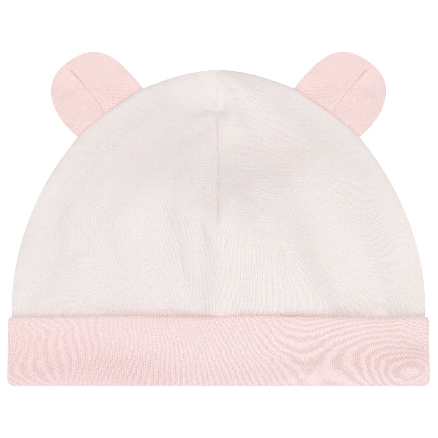 Baby Girls Elephant Logo Hat & Bib Set, 1, hi-res