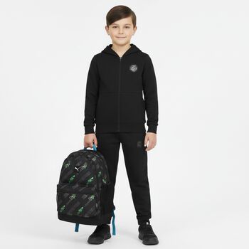 Boys Black Logo Backpack, 1 Boys Black Logo Backpack