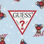 Baby Boys Blue Teddy Bear Logo Babygrow, 1, hi-res