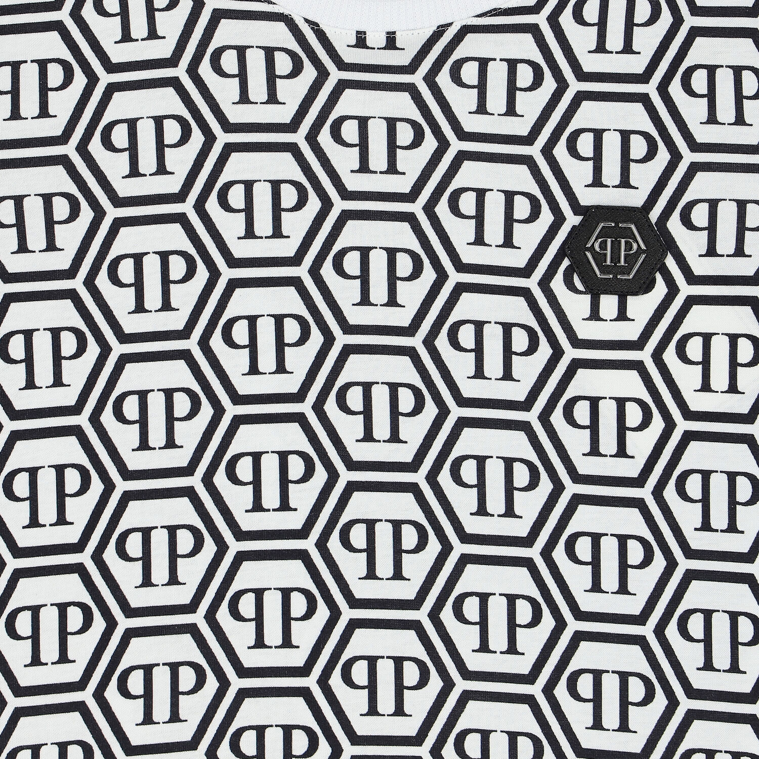 Boys White & Black Logo T-Shirt, 1, hi-res image number null