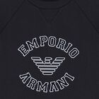 بدلة أولاد رياضية بالشعار باللون الكحلي, 1, hi-res