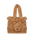 Brown Bartholomew Bear Handbag ( 20CM ), 1, hi-res