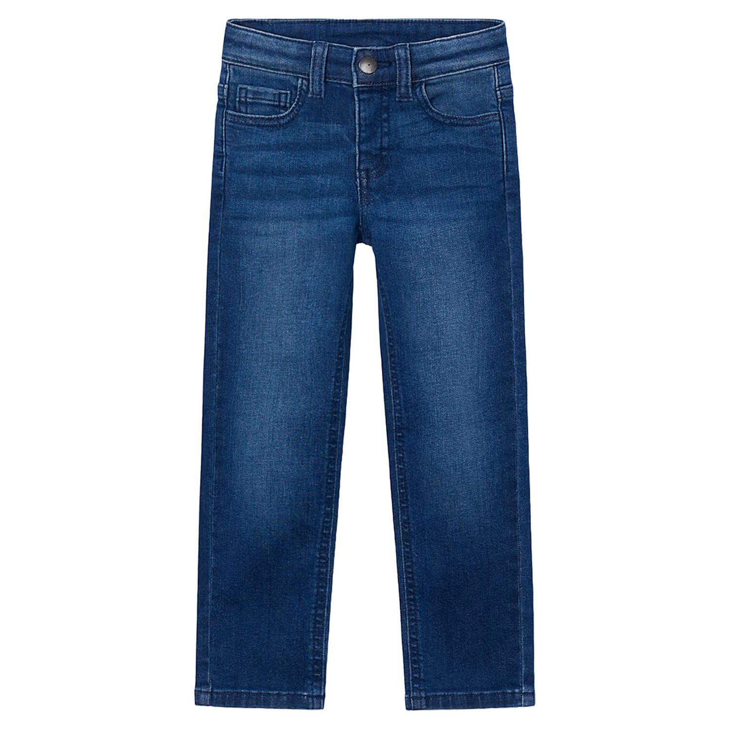 Boys Blue Denim Jeans, 1, hi-res