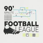 قميص كرة قدم للأولاد باللونين الأبيض والأسود (عبوة من قطعتين), 2, hi-res