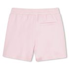 Girls Pink Logo Shorts, 1, hi-res