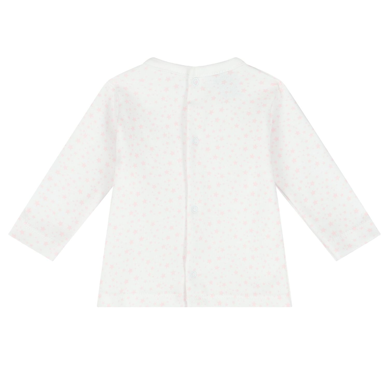 طقم هدايا بنات بطبعة النجوم باللون الأبيض والوردي, 3, hi-res image number null