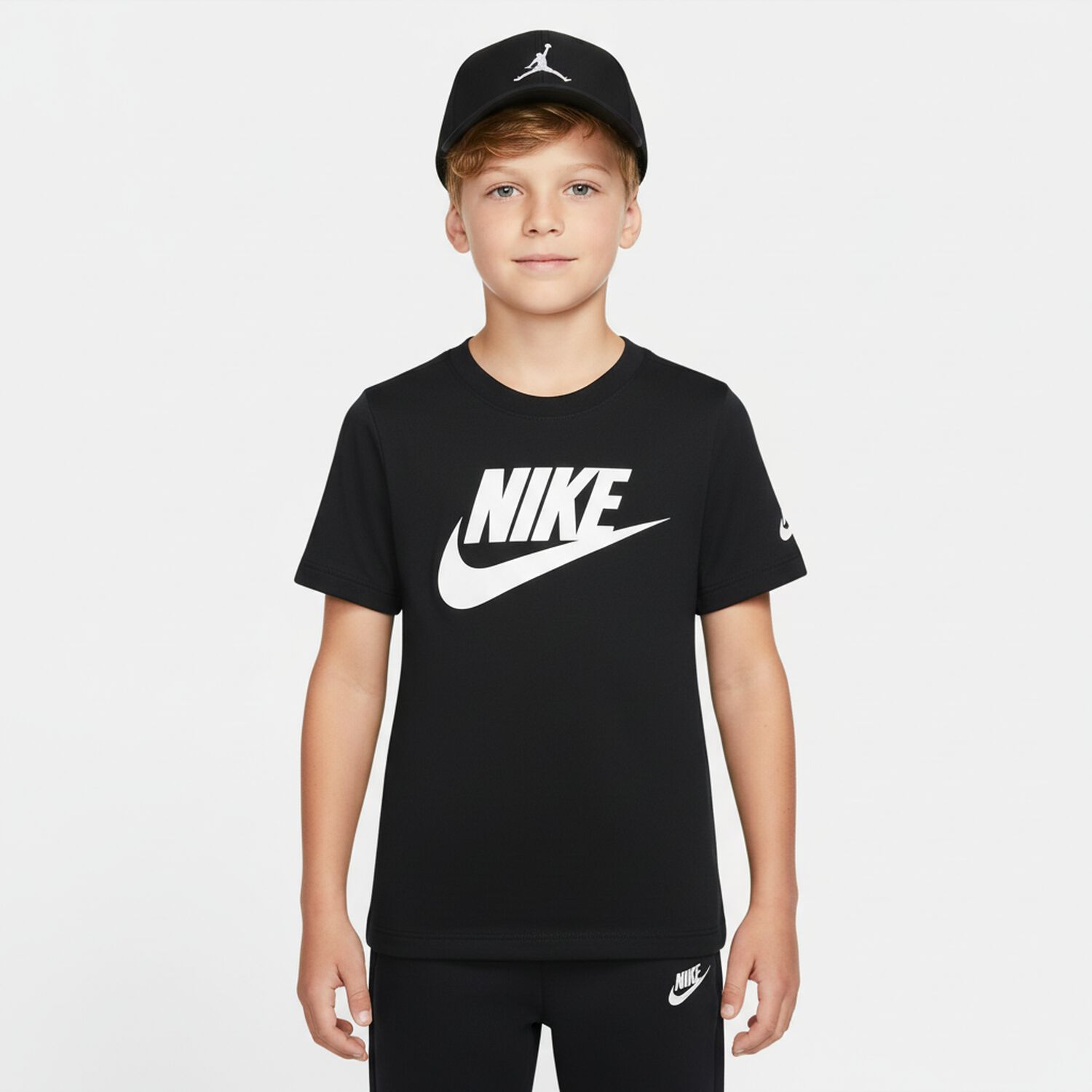 تيشيرت بالشعار باللون الأسود, 2, hi-res image number null