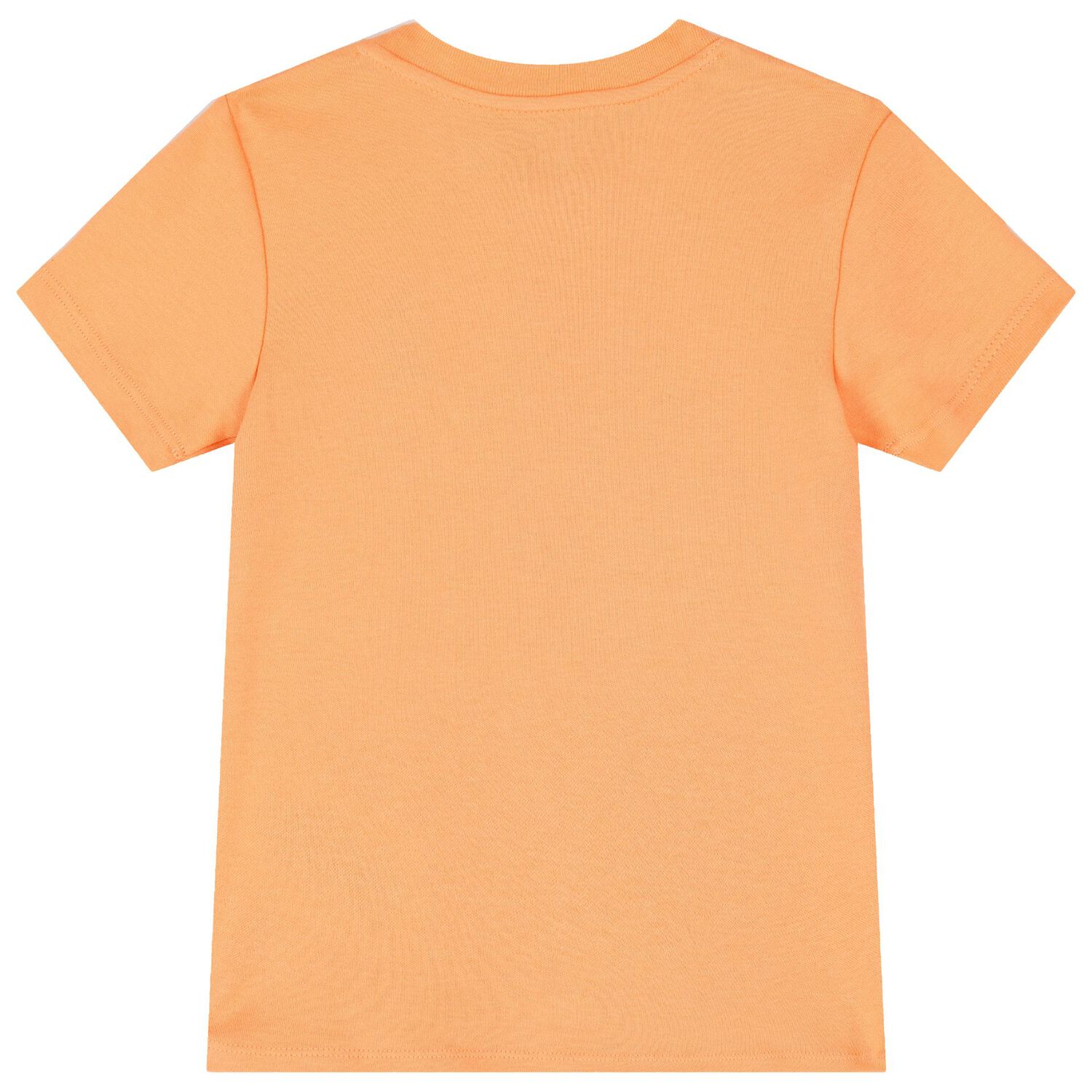 Baby Boys Orange & Blue Striped Shorts Set, 1, hi-res