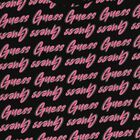 تيشيرت بنات بالشعار باللون الأسود والوردى, 1, hi-res