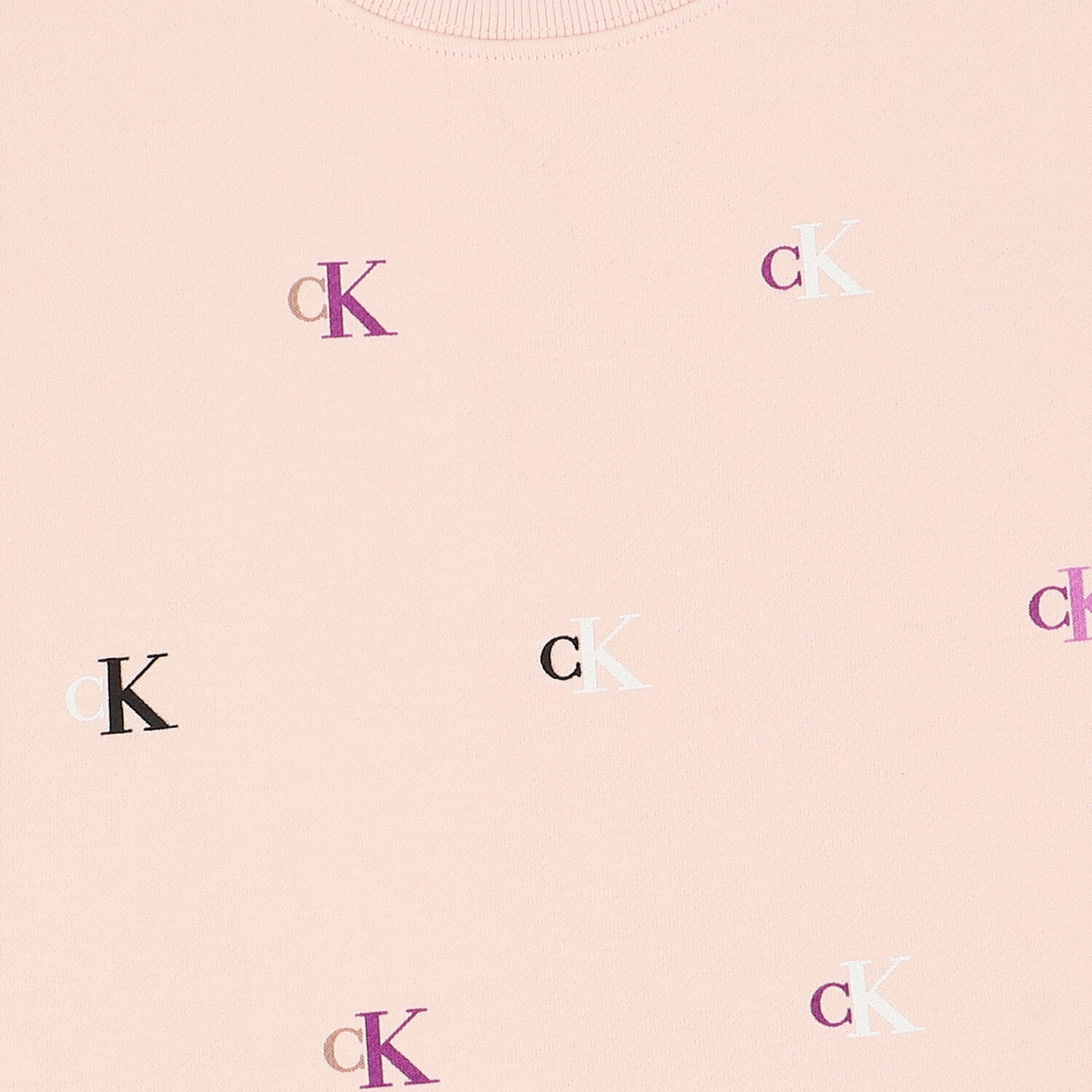 Girls Pink Logo Dress, 1, hi-res