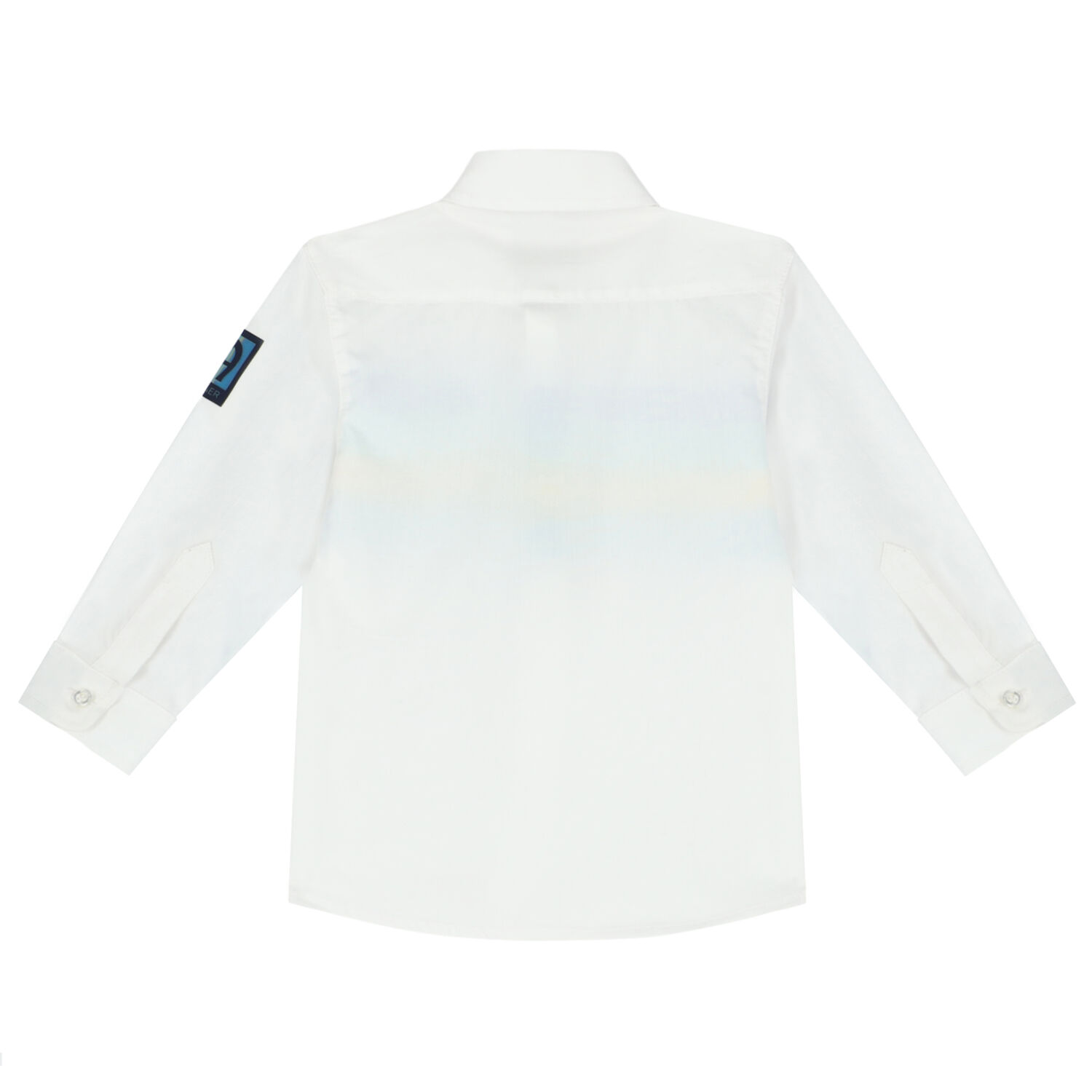 قميص بالشعار باللون الأبيض للأولاد, 1, hi-res