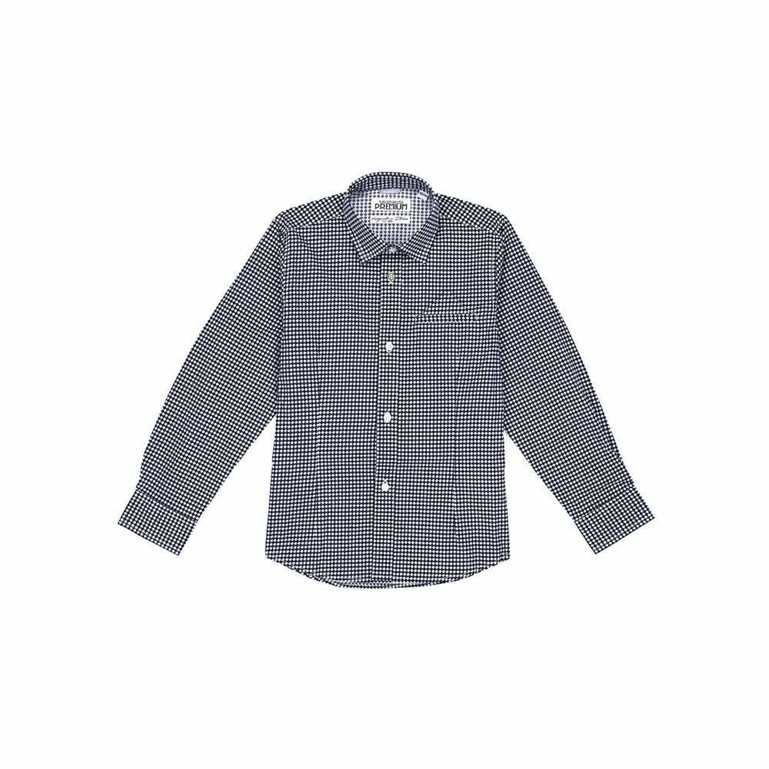 Boys Navy Printed Shirt, 1, hi-res image number null