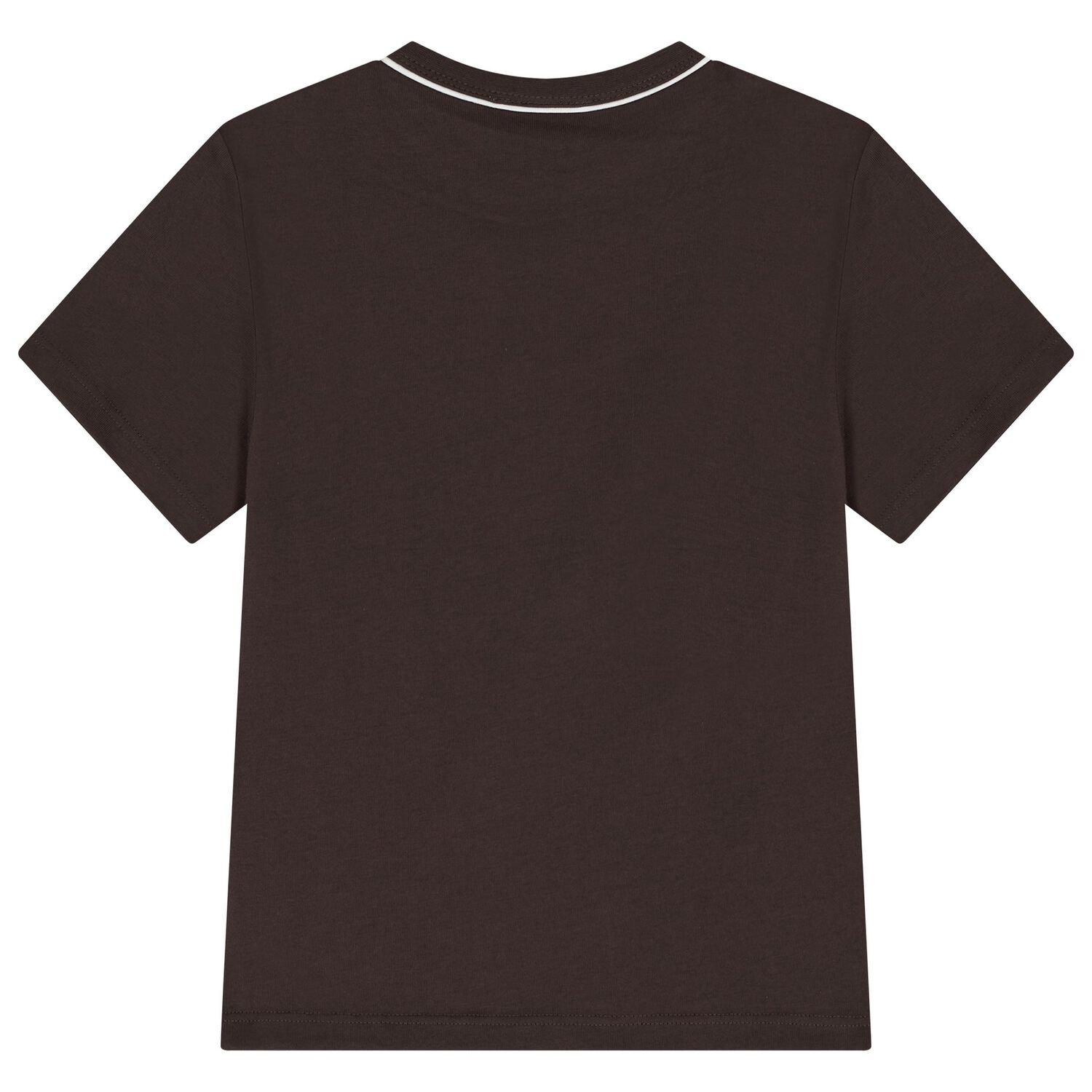 Boys Brown Logo T-Shirt, 1, hi-res