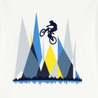 توب باكمام باللون الابيض للاولاد, 1, hi-res