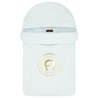 Baby Boys Blue & Gold Logo Nest, 3, hi-res