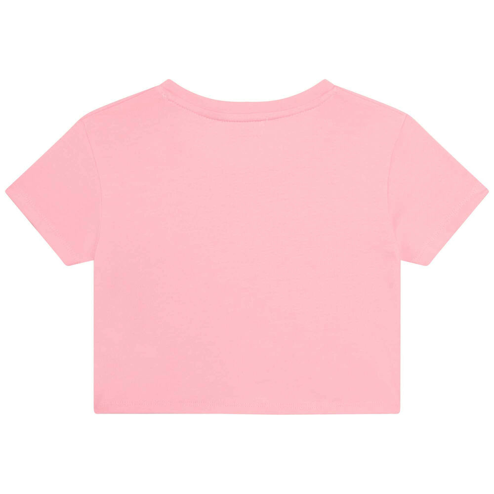 Michael Kors Women's Logo Tee Pink Size X-Large