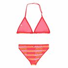Girls Pink Logo Bikini, 1, hi-res