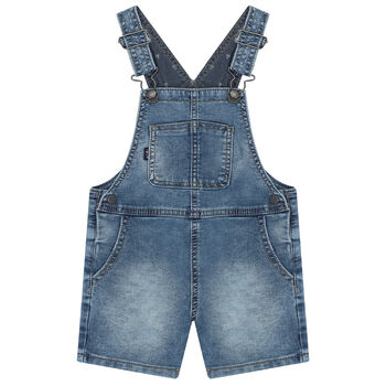 Younger Boys Blue Denim Dungarees