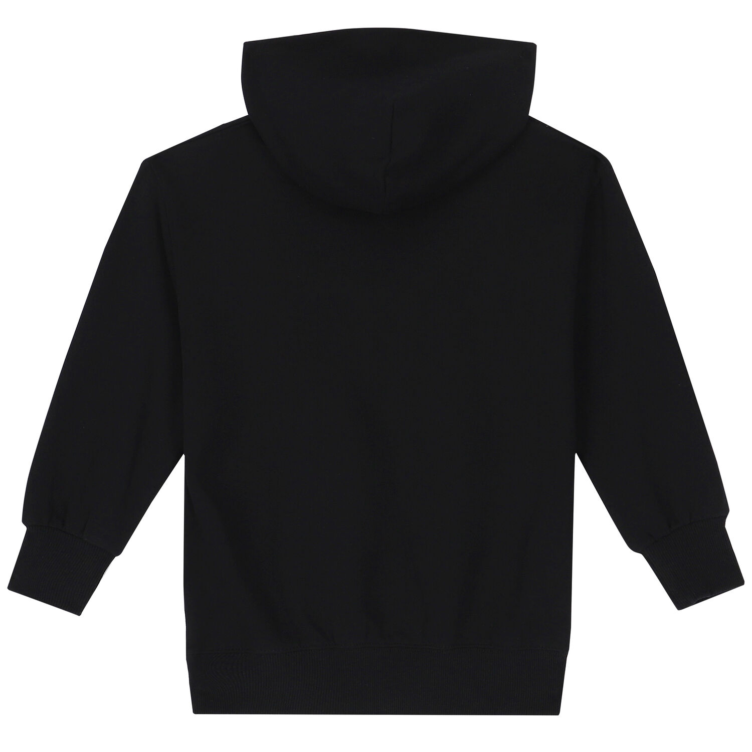Black Embroidered Jurassic Logo Hooded Top, 1, hi-res