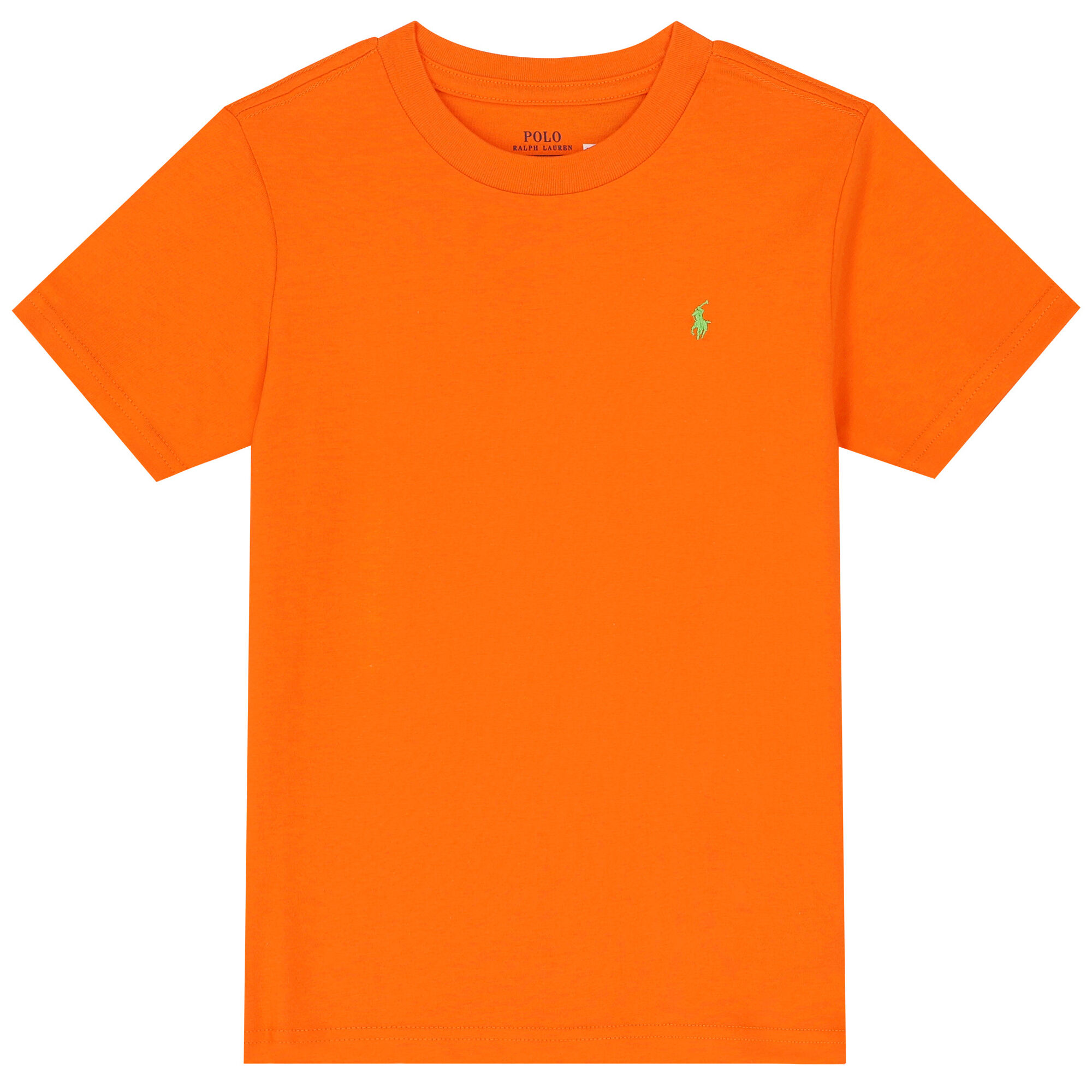 Orange ralph lauren top