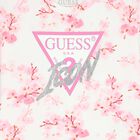 تيشيرت بنات بالشعار والزهور باللون الأبيض, 3, hi-res