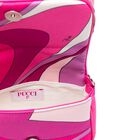 Girls Pink & Purple Ruffled Handbag, 1, hi-res