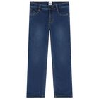 Boys Blue Denim Jeans, 1, hi-res