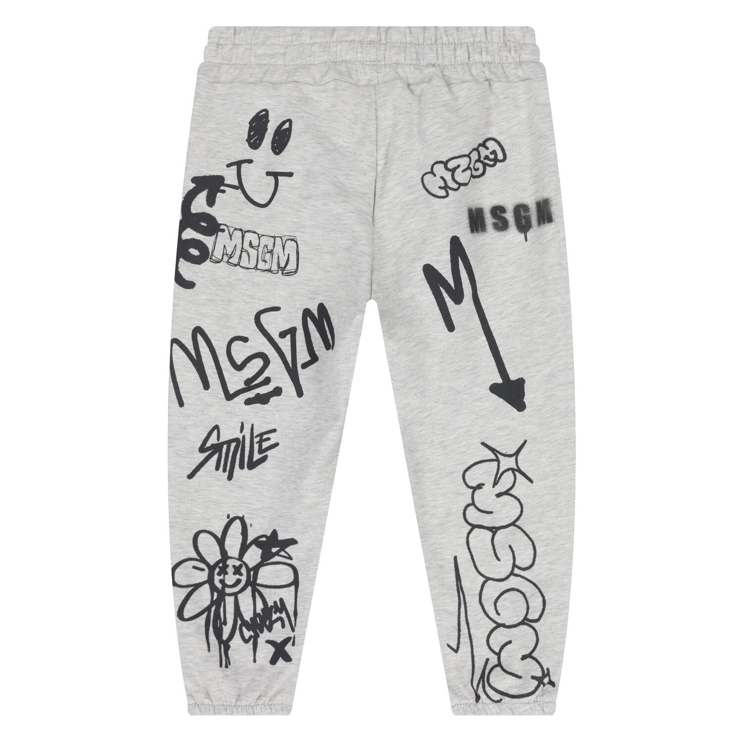 بدله رياضيه للاولاد بالشعار باللون الرمادى , 1, hi-res