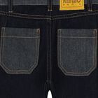 Girls Blue Denim Jeans, 1, hi-res